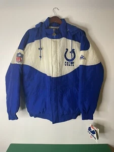 Vintage Authentic Pro Line Apex One Indianapolis Colts Jacket Size Medium NEW - Picture 1 of 17