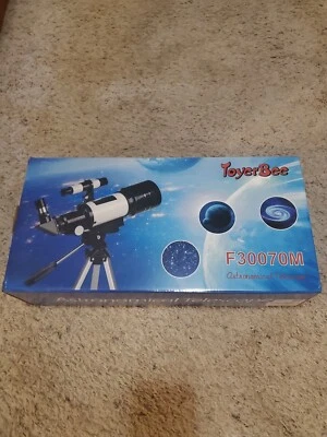 Outdoor Telescope F30070M HD - High Definition Astronomical W/Tripod ~ New - Image 1 of 3