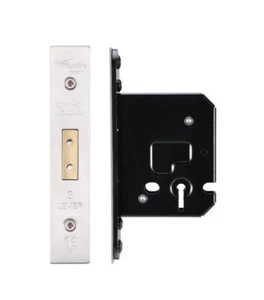 3 Hebel Deadlock ZUKD3 in PVD und SSS Zoo Hardware C/W 2x Schlüssel - Bild 1 von 5