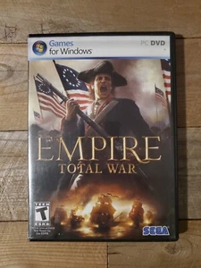 Empire Total War Juego de Computadora PC DVD Juegos Para Windows SEGA - Imagen 1 de 3