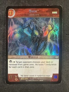 VS System TCG MUL-018 Thor Marvel Ultimates Foil MP - Picture 1 of 2