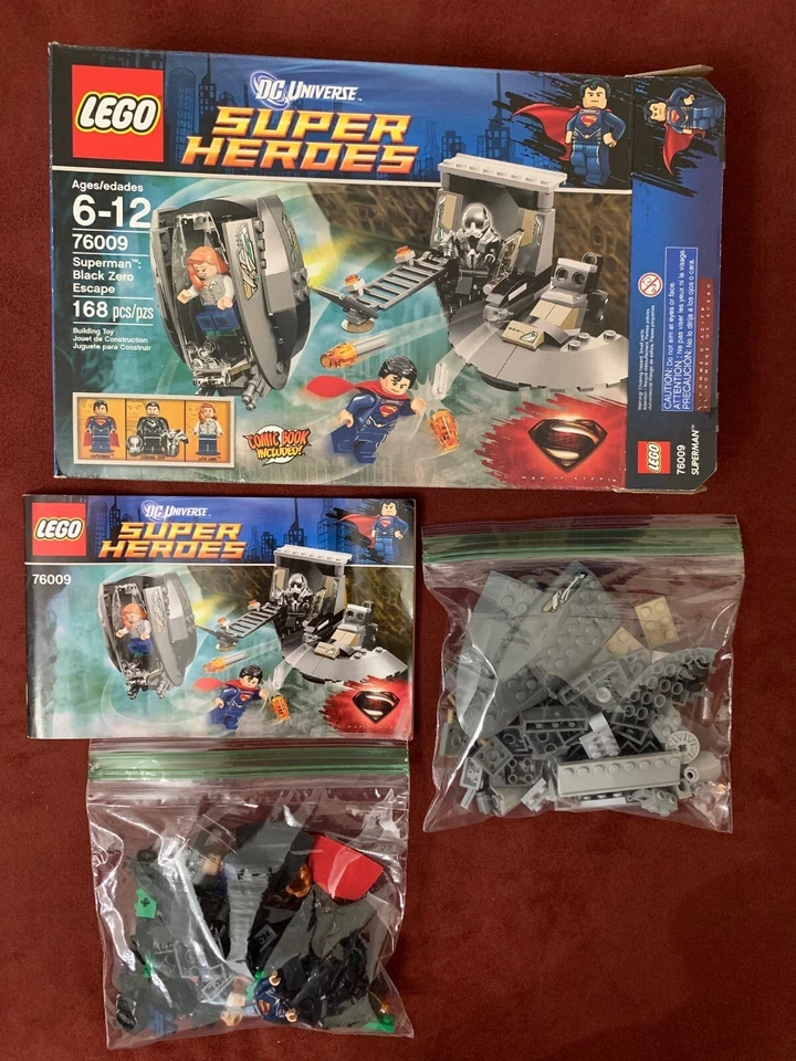 LEGO DC Comics Super Heroes: Superman: Black Zero Escape 76009 - Image 1 of 1