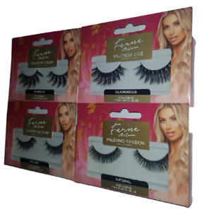 New Styles Ferne McCann Essex Glam False Fake Eyelashes Volume & Natural w/ Glue