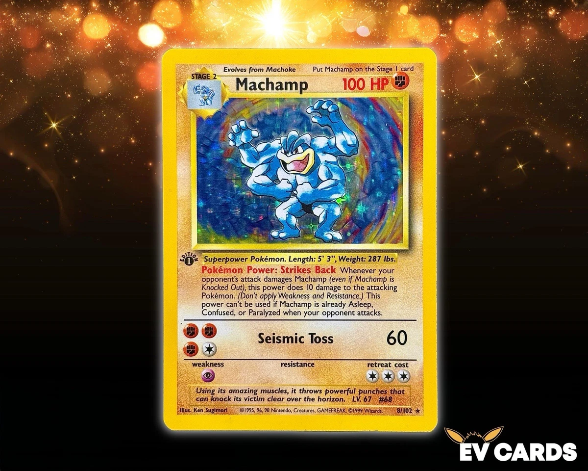 Pokémon TCG 1st Edition English Holo Rare Individual Collectible