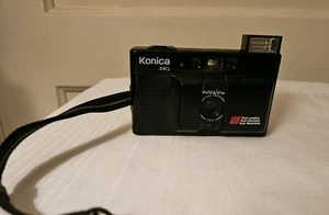 Konica MG Black Hexanon 35mm f/3.5 Film Camera, Works - Picture 1 of 6