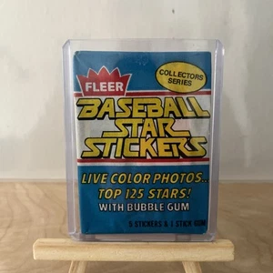 1981 Fleer Baseball Star Stickers Card Pack… Great for the collector - Picture 1 of 2