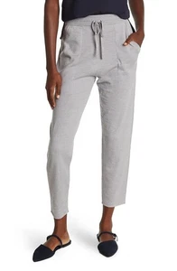 695 $ - St. John Wollmischung Kordelzug Hose in Grau Größe M - Bild 1 von 8