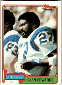 1981 Topps #418 Glen Edwards - Picture 1 of 2