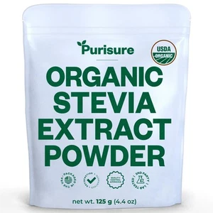 Polvo concentrado de stevia, 125 g, edulcorante premium cero calorías - en polvo P... - Imagen 1 de 8