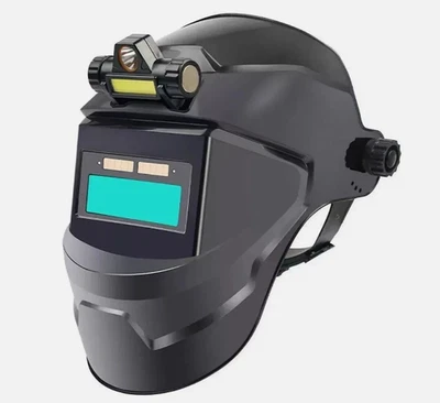 Solar Powered Auto Darkening Welding Helmet - Large View, True Color, High Temp - Image 1 of 4