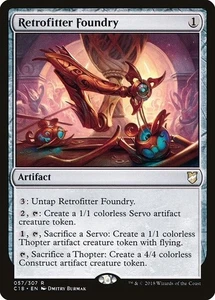 MTG Retrofitter Foundry Commander C18 versión en inglés usado - Imagen 1 de 1