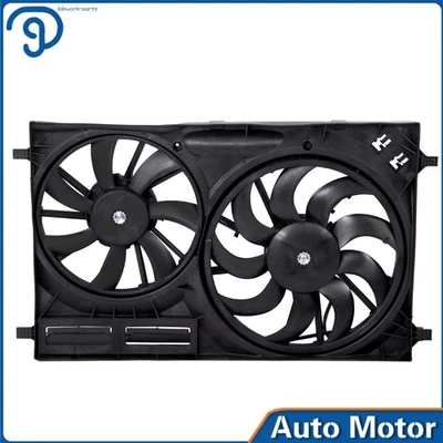 Radiator Condenser Fan Assembly For Ford Transit-150/250/350 3.5L 2015 2016-2021 - Image 1 of 4