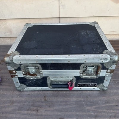 Tocadiscos 1200 1210 Yunque Carretera Estuche Rígido Necesita Tapa con Bisagras de Espuma Foto 1 de 4