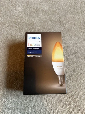 Philips Hue Single Bulb E14 White Ambiance - Image 1 of 2