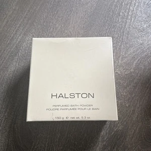 Polvo de baño perfumado Halston 5 oz nuevo sellado en caja - Imagen 1 de 3