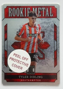 2024-25 Panini Impeccabile Premier League Tyler Dibling /79 Rookie Metal - Foto 1 di 2