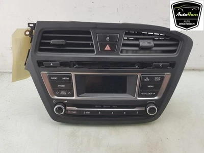 RADIO RADIO Hyundai i20 (GBB) Hatchback 1.2i 16V (G4LA) 2015 96170C8250SDH - Bild 1 von 4