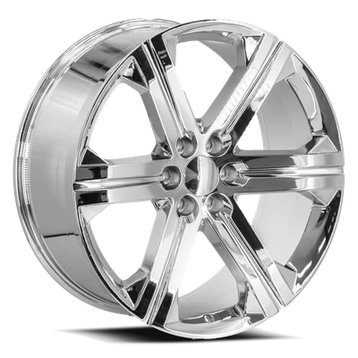 4 OE Concept 17 2018 Silverado Chrome Wheels 26x10 6x139.7 6x5.5 24" Foto 1 de 3