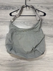 Baggallini Hobo grau verstellbarer Riemen Schulter Crossbody Reise Koffer Tasche - Bild 1 von 9