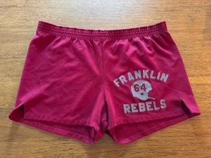 Vintage Franklin Tennessee Rebels High School Football Shorts 1970s Russell M - Bild 1 von 10