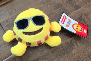 2025 EXCLUSIVE EMOJI WITH SUNGLASSES PLUSH TOY BRAND NEW WITH TAG - Picture 1 of 1