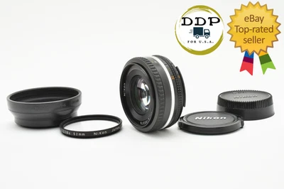 [ Mint ] Nikon Ai-s Ais Nikkor 50mm F1.8 MF Pancake Standard Lens SLR From JAPAN - Image 1 of 4