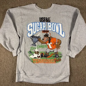 1991 Tennessee VOLS Sugar Bowl Crazy Graphic Medium 17.5x27 - Picture 1 of 9