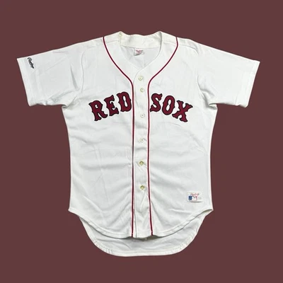 Rare Vintage 80s Authentic MLB Boston Red Sox #21 Rawlings Jersey Adult Size 42 - Image 1 of 4