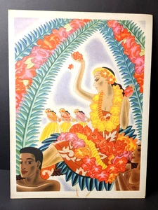 Lot Of 4 Vintage Hawaii Cruise Ship Dinner Menus SS Matsonia 1940-41 - Picture 1 of 24