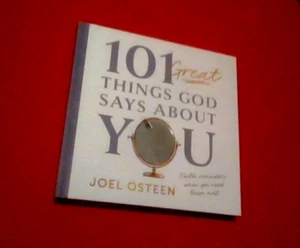 BRANDNEU Joel Osteen 101 GREAT THINGS GOD SAYS ABOUT YOU 2025 Hardcover Buch - Bild 1 von 2