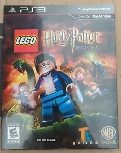 PS3 LEGO Harry Potter Years 5-7 Cardboard Sleeve Brand New Sealed Not for Resale - Picture 1 of 2