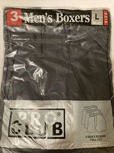 PRO CLUB MENS BOXER SHORTS Underwear Size L, 38-40 - Picture 1 of 6