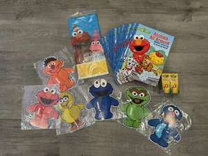Sesame Street Party Pack. Coloring Books, Crayons, Table Cover And Table Decor. - Picture 1 of 8