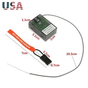2.4GHz DSM2 RC SR3100 3 Channel Surface Receiver for Spektrum RC CAR RC BOAT f - Picture 1 of 11