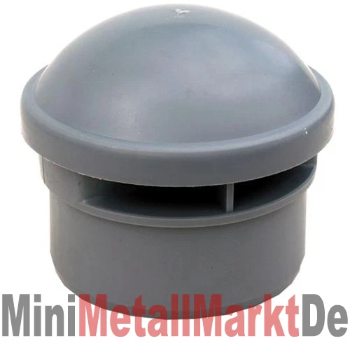 ROHRBELÜFTER 100 110 BELÜFTUNGSVENTIL ABWASSER HT ROHR FORMSTÜCKE BOGEN ABZWEIG - Bild 1 von 1