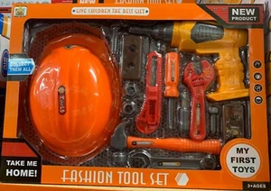 TOOL BENCH PLAY SET WORK SHOP TOOLS KIT BOYS KIDS WORKBENCH TOY - Picture 1 of 1