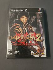 Onimusha 2 Samurai’s Destiny Playstation 2 PS2 New Sealed W/Hang Tab