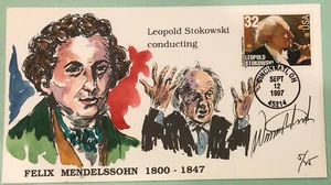 Wild Horse HP 1997 Leopold Stokowski Conducting Mendelssohn #5/85 Sc 3158 - Picture 1 of 5