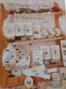 Framecraft Jenny Gates "Language of Flowers" CHART ONLY - Picture 1 of 1