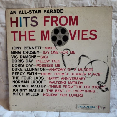 An All-Star Parade HITS FROM THE MOVIES Columbia CL 1421 LP 33rpm Record  - Image 1 of 4