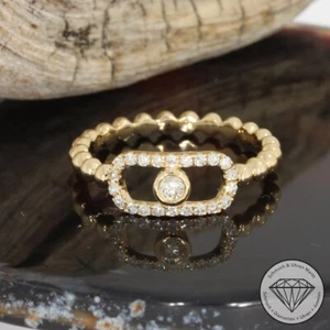 Wert 1450 € Brillant Diamant Ring 585 14 Karat Gelb Gold - Bild 1 von 7