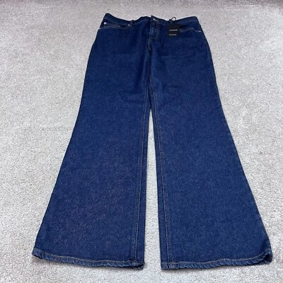 Pantalones de mezclilla Club Monaco Perfect Bootcut para mujer azules bolsillos talla 30 nuevos con etiquetas Foto 1 de 4