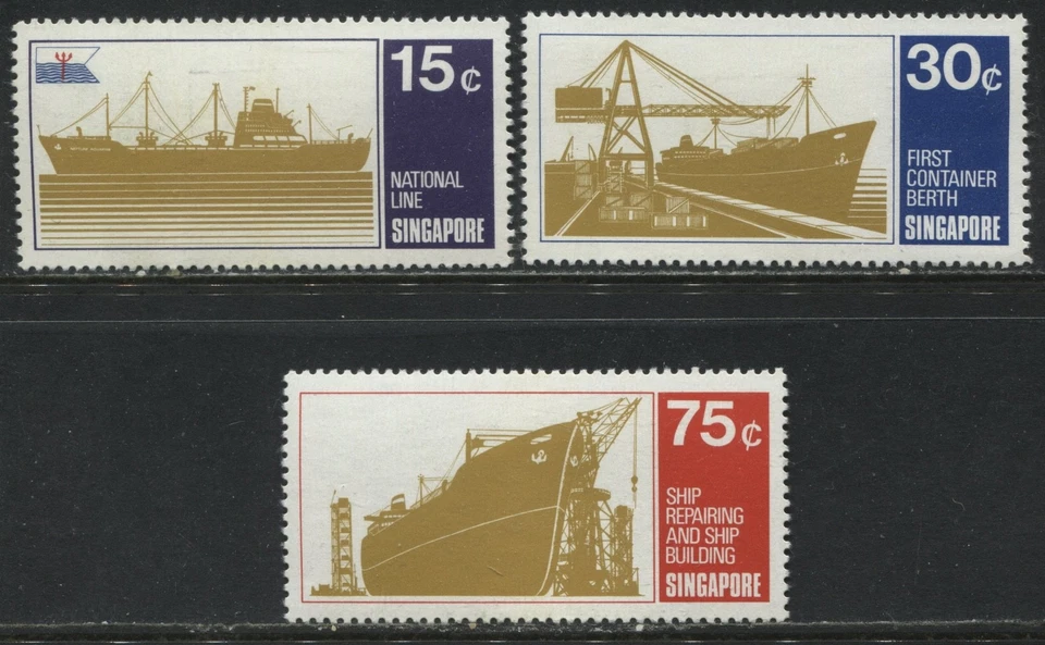 Singapore Ship set mint o.g. - Image 1 of 1