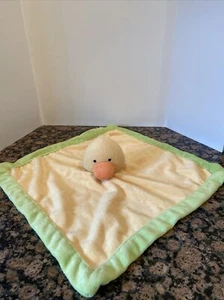 Tiddliwinks Yellow And Green Duck Lovey 13 X 13” Security Blanket - Picture 1 of 4