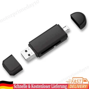 Speicherkartenleser Micro USB + USB 2 in 1 OTG-Kartenlesegerät für PC Android - Bild 1 von 12