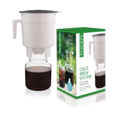 Toddy Domestic Cold Brew Coffee Maker System For Brewing Iced Coffee Tea Filter - image 1 of 4