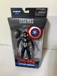 Marvel Legends Capitan America Modellino Guerra Civile BAF Uomo Gigante - Foto 1 di 6