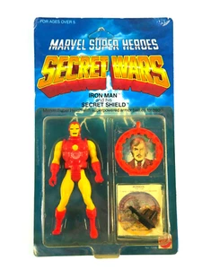 1984 Mattel Marvel Secret Wars IRON MAN Action Figure SEALED moc - Picture 1 of 16