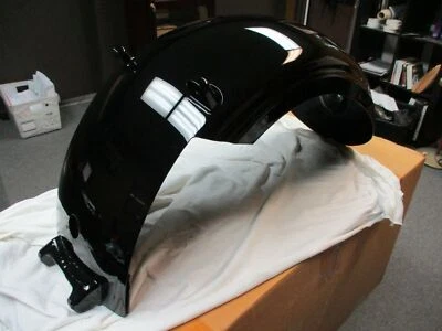 Harley Davidson OEM FXCW Rocker para-lama traseiro preto vivo luxo 60185-08DH novo - Imagem 1 de 4