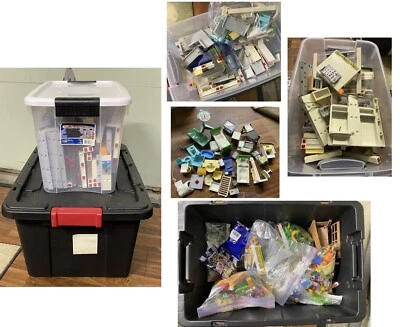 Huge 25 Lb Vintage Playmobil Lot Structures Parts Pieces Hospital Park Aquarium - Image 1 of 4
